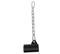 PENIKOKO Multifunction T Bar Row Attachment for Barbell Sleeve Stable Fitness Workout Tool with Chain for Seated Row Lat Pulldown and Tricep Exercises Easy to Install Home Gym Accessory