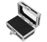 PENIKOKO Nail Drill Bit Storage Box Black Nail Bits Display Holder Organizer for Salon and Home Use