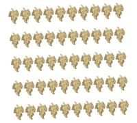 PENIKOKO Nail Leaf Decor Metal Charms 100pcs DIY Manicure Jewelry Decoration for Nail Art Craft Accessories