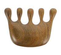 PENIKOKO Natural Sandalwood Wide Tooth Hair Comb for Adults Anti-static Scalp Massage Comb to Stimulate Headache Practical Styling Tool for Women and Men