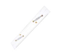 PENIKOKO Nautical Mapping Ruler Boat Parallel Ruler Drafting Marine Navigation Slide Rule Stainless Steel Transparent