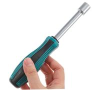 PENIKOKO Nut Driver Screwdriver Socket Wrench with Hollow Shaft Anti-Slip Steel Hex Nut Driver for Long Bolt Repairs and Circuit Boards Mechanical Hardware Tool