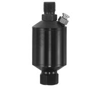 PENIKOKO Paint Spray Tool Oil Water Separator for Air Compressor - Aluminium Pneumatic Air Tool Accessory with Npt Thread, Oil Water Trap for Precise Spray Finishing in Black