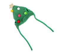 PENIKOKO Pet Christmas Hat Lightweight Polyester Lovely Adorable Easy to Wear Soft Hat Won't Hurt Pets Skin Festival Accessory for Cats