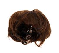PENIKOKO Pet Funny Wig with Neat Bangs for Dogs and Cats Comfortable Lightweight Pet Head Decor Adorable Party Hairpiece and Cosplay Accessory for Festivals and Photos Random Color