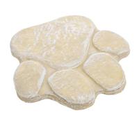 PENIKOKO Pet Paw Memorial Stone for Dogs Cats Outdoor Indoor Grave Marker Unique Sculpture for Pet Memorials Heartfelt Tribute