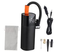 PENIKOKO Portable Digital Tire Inflator with LED Light Corded Air Compressor for Car Bike Motorcycle and Balls Automatic Pressure Stop and Real Monitoring Compact Vehicle Pump for Safe