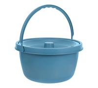 PENIKOKO Portable Leakproof Chamber Pot with Lid for Adults Women Men Discreet Bedside Commode Bucket Urinal Potty Chair Liners Multipurpose Travel Toilet
