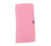 PENIKOKO Portable Makeup Brush Case Pouch Cosmetic Storage Bag for Travel Pink Multifunctional Makeup Organizer with Spacious Capacity for Toiletries and Brushes