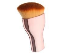 PENIKOKO Portable Small Foundation Brush for Women Soft Nylon Makeup Brush for Liquid Powder Foundations Elegant Rose Gold Design Easy to Clean and Use Cosmetic Tool