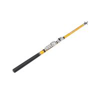PENIKOKO Portable Soft-tail Telescopic Sea Fishing Rod Lightweight Extendable Rod with Metal Guide Rings Anti-slip Grip Heavy Duty for Travel and Beachcaster Fishing