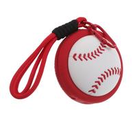 PENIKOKO Portable Sports Ball Pattern Silicone Coin Purse with Zipper Mini Baseball Organizer for Earphones Lipstick Keys and Small Accessories Stylish Pendant for Sports Lovers and Travel