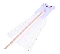 PENIKOKO Portable Teeth Shaped Fairy Wand Lightweight Angel Stick for Party Costume Prop Unique Decorative Tooth Fairy for Birthday Performance
