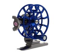 PENIKOKO Professional Full Metal Fishing Rod Reel Accessory for Sea Pole Lure and River Fishing No-shake Design Stable Performance and Lakes Blue Model