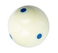 PENIKOKO Professional Resin Cue Ball with Six Dots Wear Resistant Large Pool Ball for Billiard Training and Skill Improvement Suitable for Game Rooms Bars and Players of All Levels
