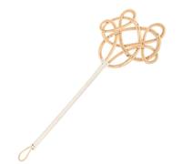 PENIKOKO Quilt Dust Cleaning Tool with Long Handle Flexible Rattan Beat Duster for Rugs Carpets Upholstery Cushions Home and Hotel Use and Easy to Use