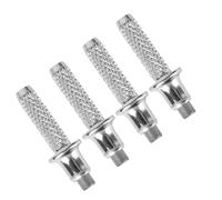 PENIKOKO Replaceable Trekking Pole Tips 4pcs High Carbon Steel Hiking Stick Tip Protectors for Walking Canes Outdoor Climbing Accessories for Trekking Poles