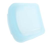 PENIKOKO Reusable Silicone Pill Pouch Transparent Medicine Bag for Travel Small Portable Resealable Storage Case for Organized Medication Carrying Blue Medicine Holder