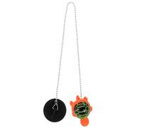 PENIKOKO Rubber Tub Stopper with Chain and Turtle Design Bathtub Drain Plug for Sinks and Bathroom Drains Reusable Rubber Tub Plug with Convenient Retrieval Chain Multi-scene Use