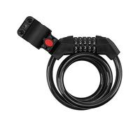 PENIKOKO Rustproof Password Bike Lock Thickened Steel Wire Cable Portable Bicycle Security Lock PVC Shell for Cycling Safety