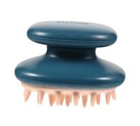 PENIKOKO Silicone Hair Scalp Massager Brush for Shampoo and Shower Dual Purpose Exfoliating Scrubber with Soft Bristles to Stimulate Blood Flow Stress and Protect Manicures During Hair