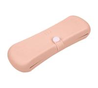 PENIKOKO Silicone Makeup Brush Organizer Travel Case Large Capacity Portable Cosmetic Holder Lightweight Makeup Storage Bag for Women Toiletries Pouch