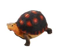PENIKOKO Simulated Tortoise Decorations Realistic Turtle Figurine Resin Small Animal Statue for Aquarium Landscape Decoration Lifelike Turtle Ornament for Fish Tank and Lizard Terrarium