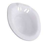PENIKOKO Sitz Bath Basin for Women Postpartum Care White Plastic Wash Basin Squat Toilet Cleaner Suitable for Pregnancy and Personal Hygiene