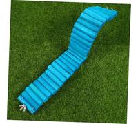 PENIKOKO Sky-blue Pet Climbing Ladder for Hamsters Squirrels Parrots Soft Round Plank Stair for Balance Coordination and Exercise Enrichment