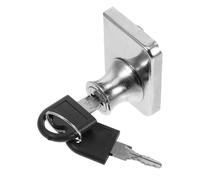 PENIKOKO Sliding Glass Door Lock with Keys Durable Ratchet Lock for Freezer Cabinet Security Easy to Use Sliding Mechanism Protects Contents from Theft Reliable