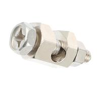 PENIKOKO Solar Panel Grounding Lug Cable Clamp Bonding Clip for Photovoltaic Systems Easy Installation Resistant to Deformation Suitable for Industrial and Home Use
