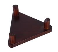 PENIKOKO Solid Wood Sports Ball Display Rack Sturdy Basketball Holder with Rolling Cradle Multipurpose Football Memorabilia Stand for Volleyball Rugby Soccer Collectibles