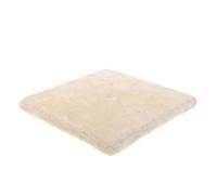 PENIKOKO Square Cat Scratching Post Replacement Pad for Indoor Cats Beige Plush Material with Quick Assembly and Enhanced Stability DIY Scratcher Base and Climbing Towers