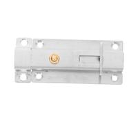 PENIKOKO Stainless Steel Automatic Spring-Loaded Door Latch Bolt Lock Screws, Dual-Head Security Latch for Cabinets and Windows, Anti-Theft Sturdy Door Buckle for Home and Office