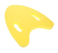 PENIKOKO Swimming Training Aid Triangle Float Lightweight Kick Board for Beginners and Experts Durable Buoy for Pool Exercise and Swim Games A Shape Design Yellow