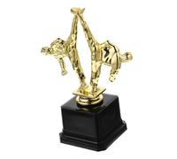 PENIKOKO Taekwondo Trophy with Martial Move Figurine for Party Competitions and School Award Ceremony Trophy Decor for Appreciation and Winner Celebration