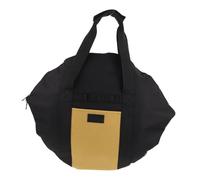 PENIKOKO Thick Cast Iron Skillet Bag with Handle Strap for Maifan Stone Grill Pans Protective Large Storage to Portable Outdoor Camping BBQ Carrying Bag for Frying Pans and Griddles