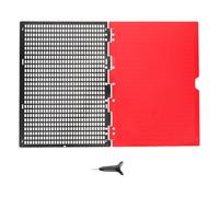 PENIKOKO Thickened Braille Writing Board with Saddle-Shaped Pen Reinforced Plastic Braille Writer Accessory for Beginners Home Schooling and Visual Impaired Users