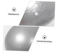 PENIKOKO Thickened PVC Peanut Yoga Ball with Inflator Stability Trainer for Muscle Relaxation Back Relief and Balance Exercise Portable Fitness Ball for Adults