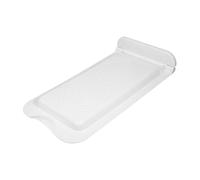 PENIKOKO Thickened Squatting Toilet Lid Cover with Nonslip Loadbearing Design Quiet Close Mechanism Squat Pit Seat Replacement for Home Bathroom and Public Restrooms White
