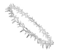PENIKOKO Thorn Barbed Wire Party Crown Headband Silver Medieval King Cosplay Accessory for Adults Renaissance Fair and Birthday Celebration