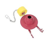 PENIKOKO Toilet Rubber Flapper Replacement for Old Flappers, Easy to Install Red Toilet Tank Accessory with Sturdy Seal for Reliable Flush and Leak Prevention
