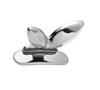 PENIKOKO Toilet Seat Lifter Handle for Bathroom Toilet Lid Easy Clean Seat Lift Tool Hygienic Touch Design for Home Office Public Restrooms Silver