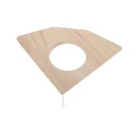 PENIKOKO Transparent Multi-functional Sand Bath Box for Hamsters and Chinchillas Household Pet Toilet and Bathtub Clean Small Animal Container for Home Use