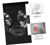 PENIKOKO Transparent Round Emergency Stop Button Cover Push Button Protective Guard for Accident Prevention Lightweight Safety Shield for Power Switches in Wet Environments