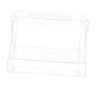 PENIKOKO Transparent Spider Enclosure with Ventilation for Reptile and Insect Habitat Small Acrylic Breeding Box for Jumping Spiders Crickets and Mealworms Easy Observation and Airflow