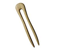PENIKOKO U-shaped French Hair Fork for Women Ancient Style Green Sandalwood Hairpin Secure Updo Hair Accessory for Buns Elegant Vintage Design for Weddings and Daily Hairstyles