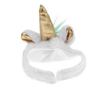 PENIKOKO Unicorn Plush Party Hat for Small Reptile Pets, Colorful Soft Pet Hat Ornament for Festival and Costume Use Random Color