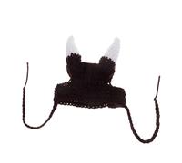 PENIKOKO Viking Pirate Horn Cat Hat Plush Pet Headgear Cat Costume Toy Adorable Pet Birthday Hat