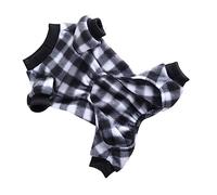 PENIKOKO Warm Pet Pajama Xl Cozy Dog Lattice Costume for Winter Breathable Comfortable Adorable for Parties Everyday Wear